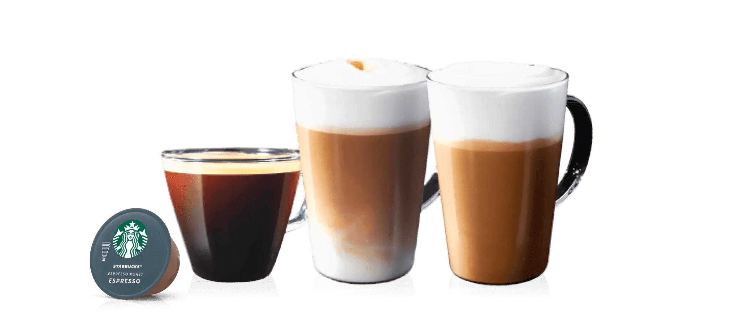 STARBUCKS® kavos kapsulės | NESCAFÉ® Dolce Gusto® header image